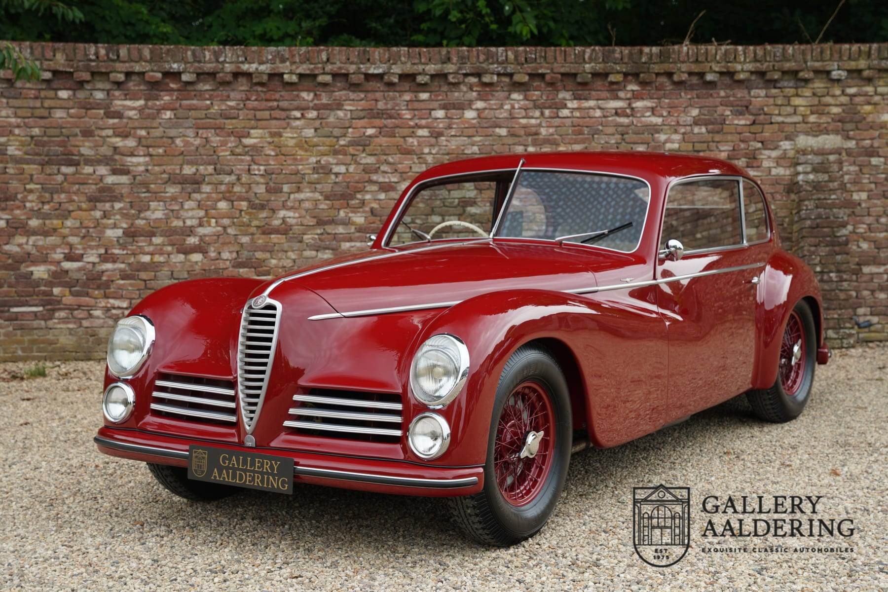 Alfa Romeo 6c 2500 Freccia d'Oro, 1947, at Gallery Aaldering.