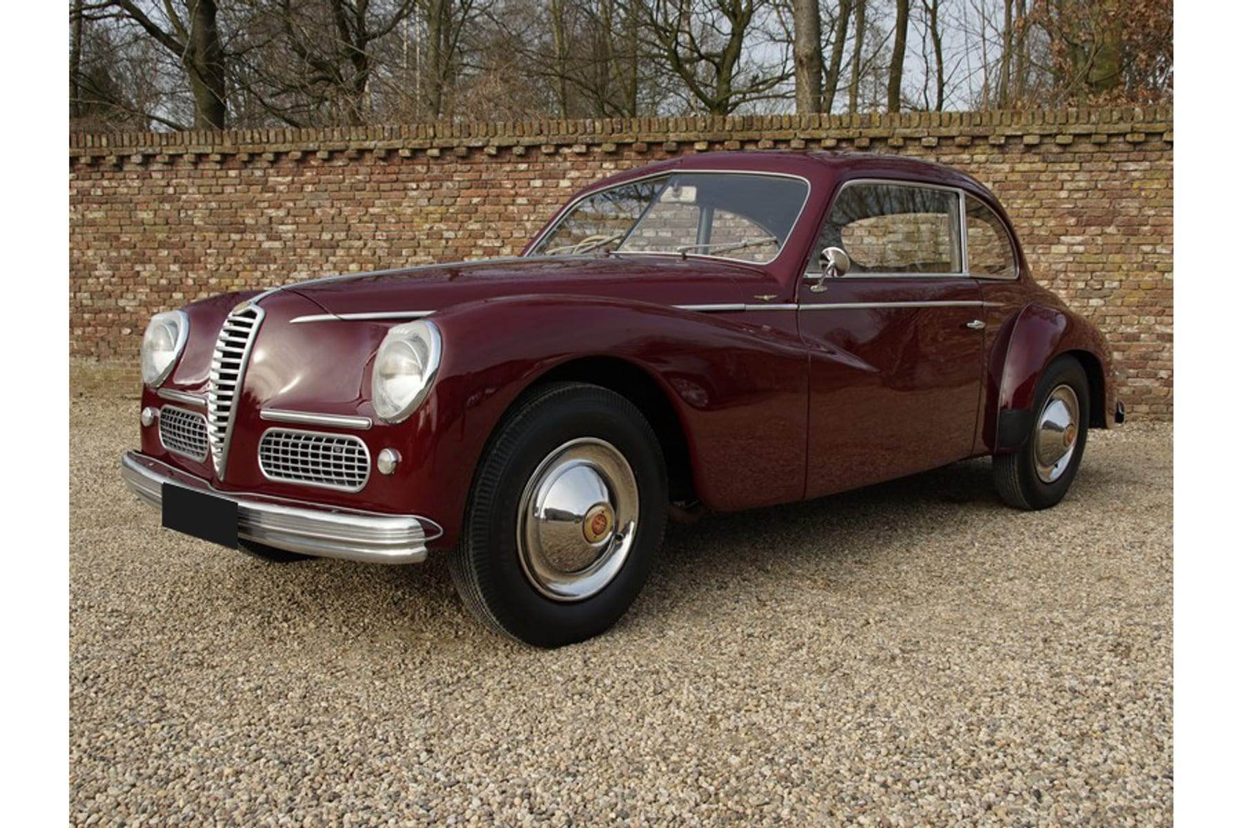 Alfa Romeo 6C 2500 Sport Berlina GT, 1953, at Gallery Aaldering.