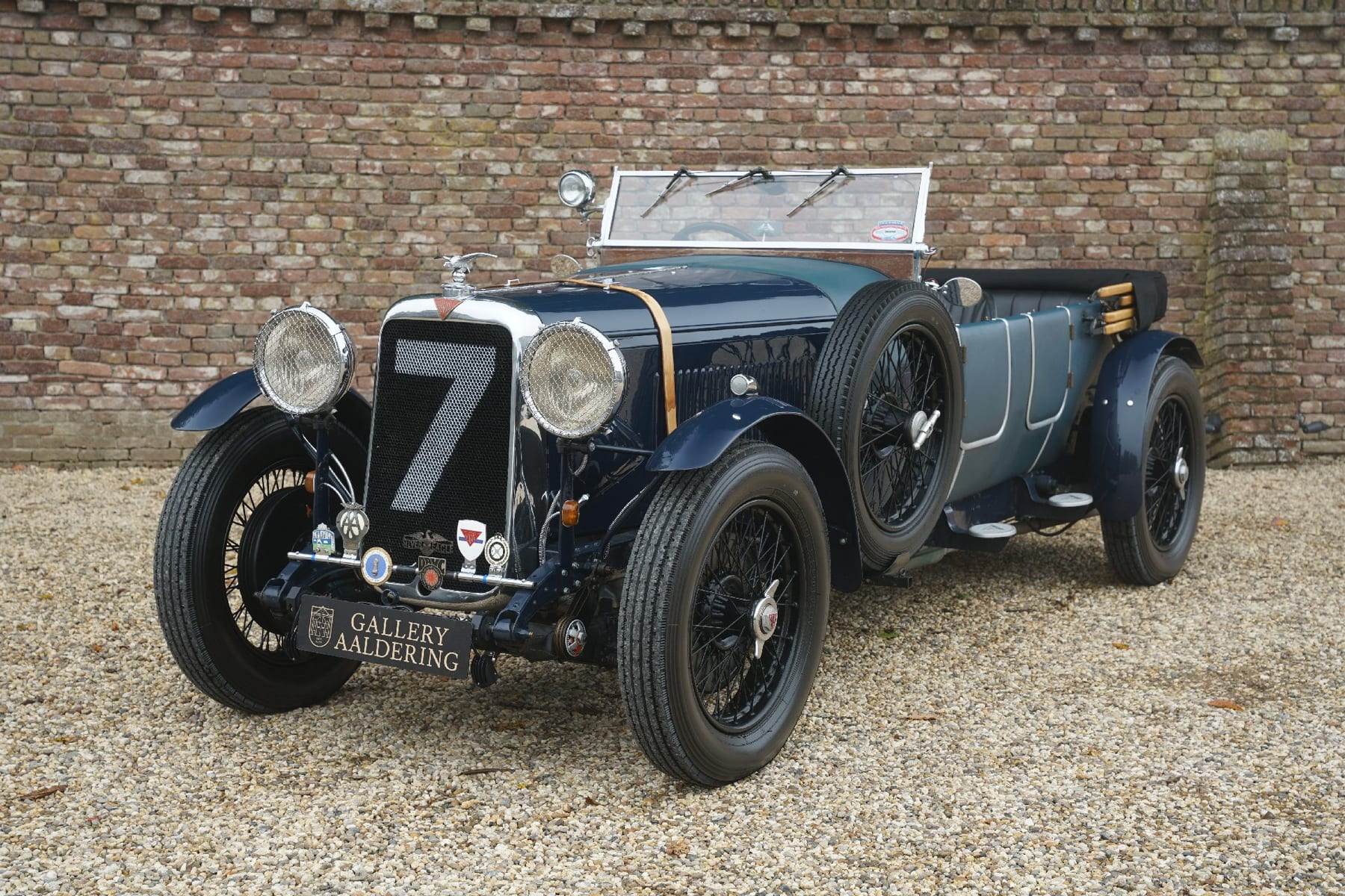 Alvis Silver Eagle Open Tourer, 1934, at Gallery Aaldering.