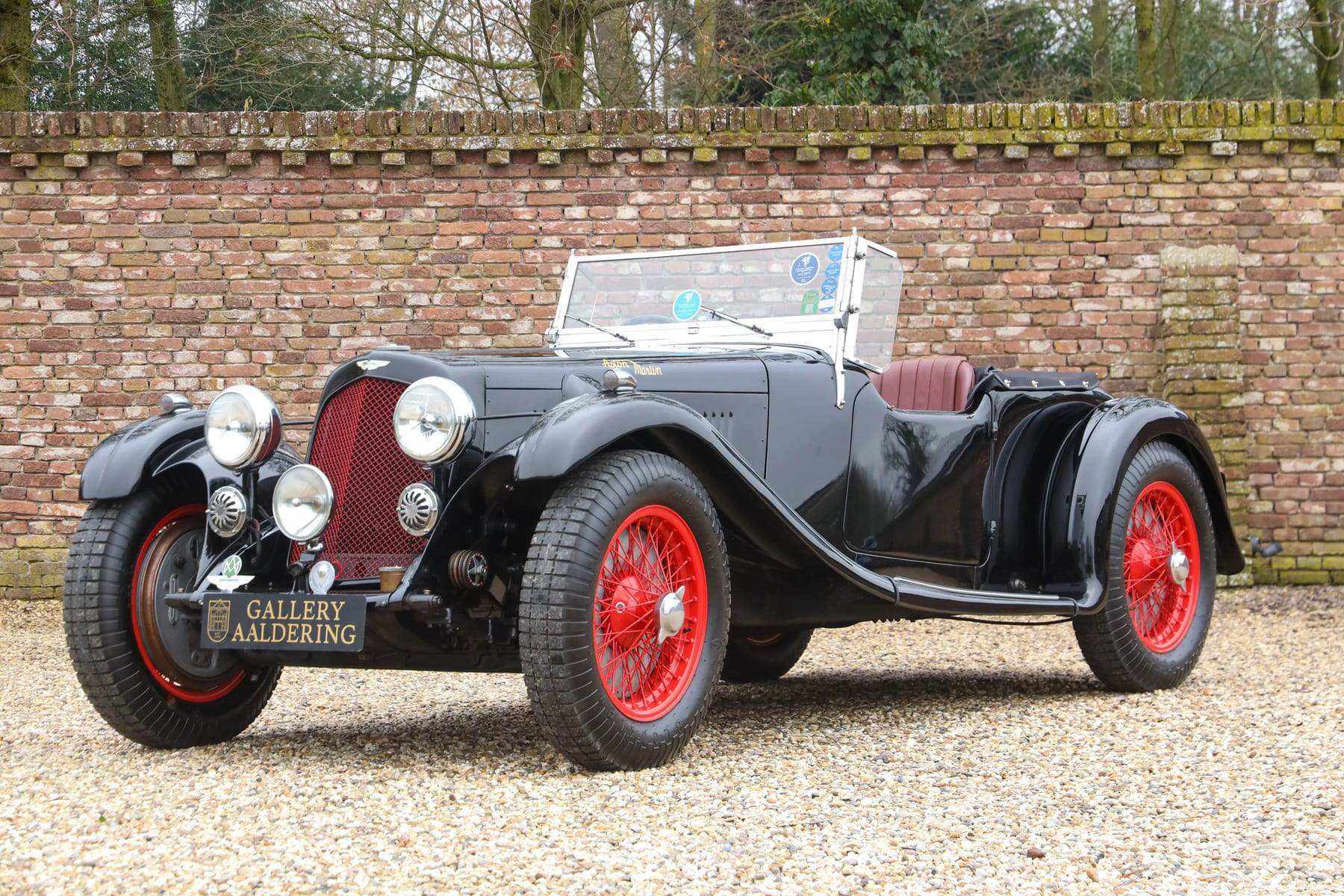 Aston Martin 2 Litre Speed Model, 1937, at Gallery Aaldering.