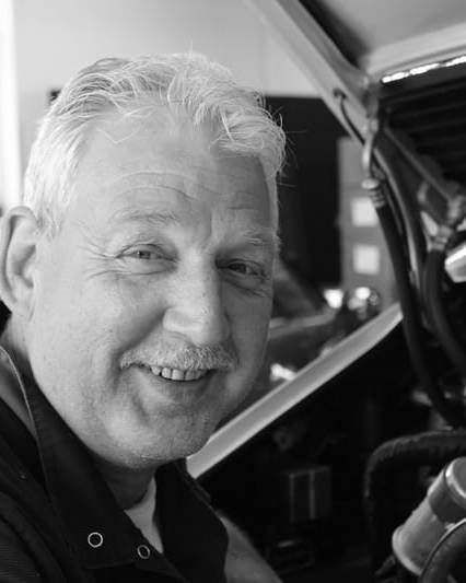 Ben Visser, mechanic at Gallery Aaldering.
