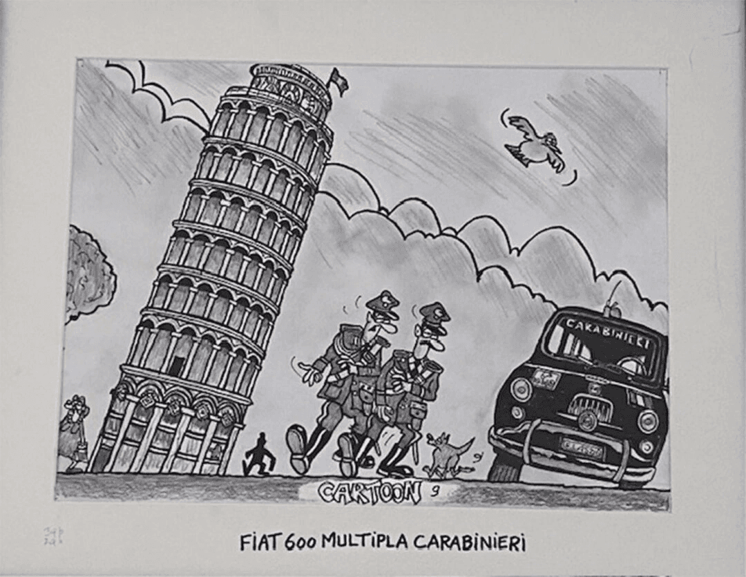 Exhibition CarToons by Toon van Driel at Gallery Aaldering