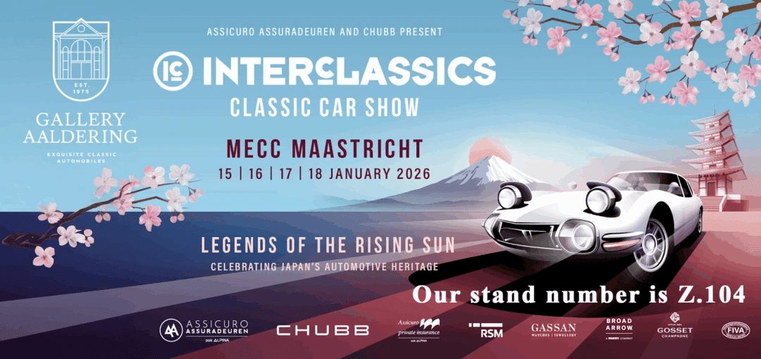 We will be present at Interclassics Maastricht 2026