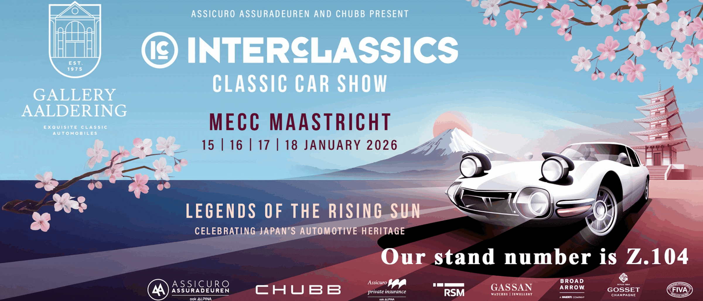 We will be present at Interclassics Maastricht 2026