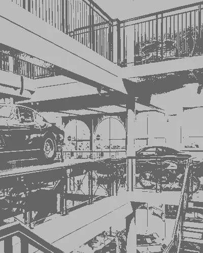 John Buurkes, mechanic at Gallery Aaldering.